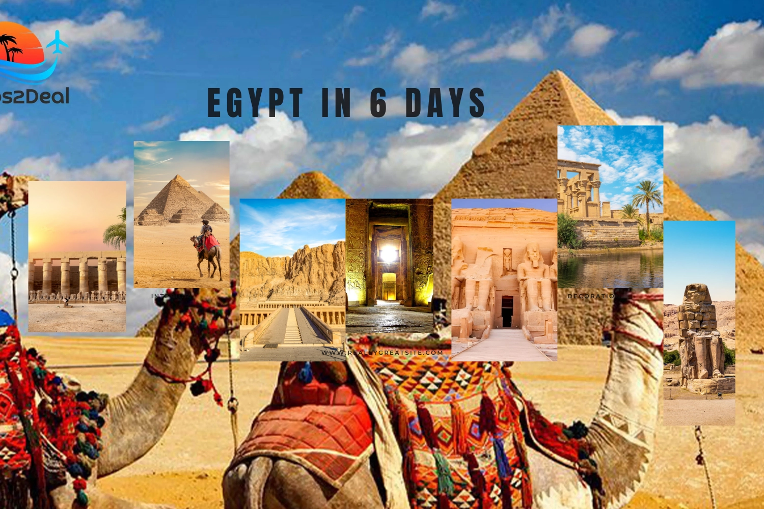 Egypt's essence in six days of budget vacations