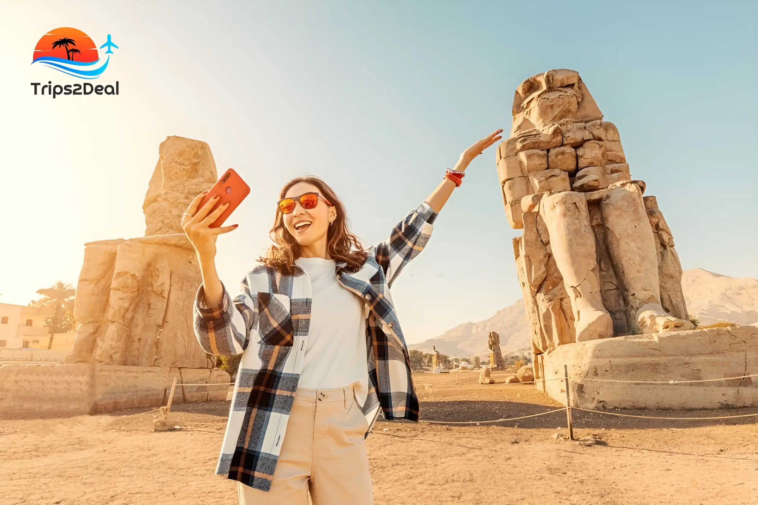 A day tour by plane from Cairo to Luxor