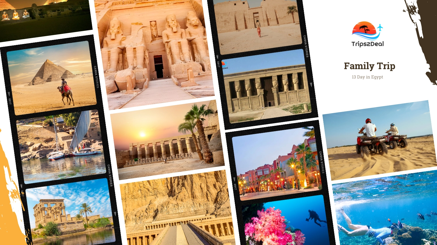 13 Day Trip Package in Egypt